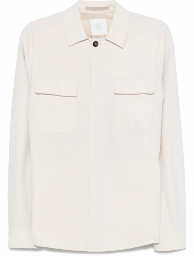Cotton shirt jacket