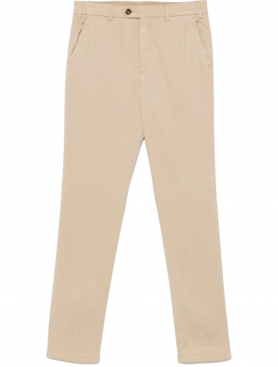 Lyocell/βαμβακερό twill chino παντελόνι