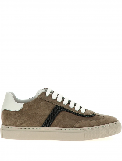 Suede sneakers