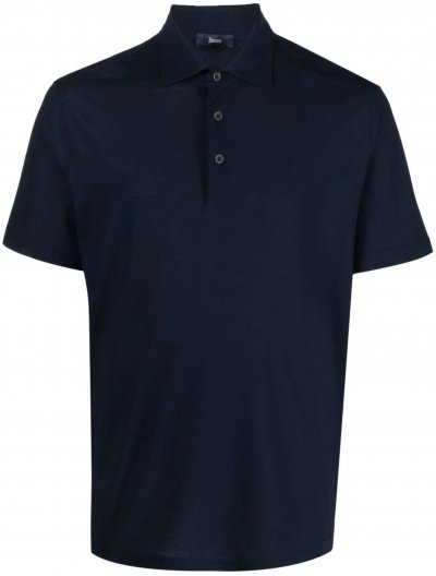 Jersey cotton polo shirt
