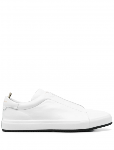 'Essence/002' leather sneakers