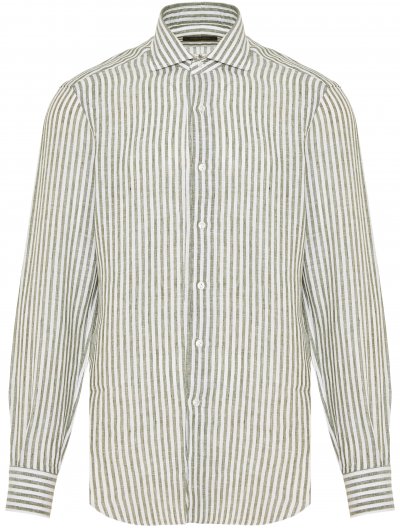 Linen striped shirt