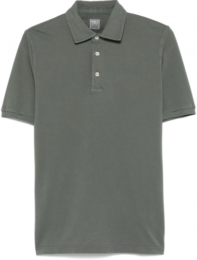 'North' cotton polo shirt