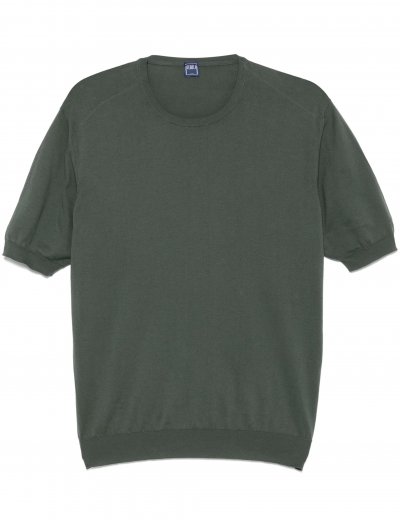 Knitted cotton t-shirt