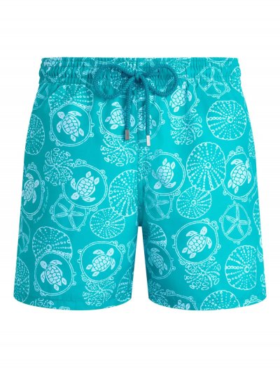 'Oursins Bicolores' moorea swim shorts