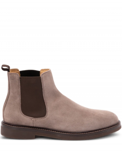Suede chelsea boots
