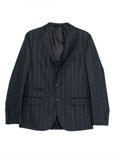 Wool/cashmere striped suit