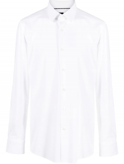 'P-Hank' slim fit stretch shirt 1