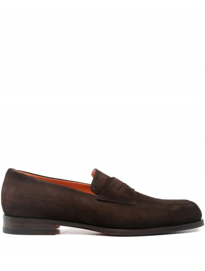Suede loafers