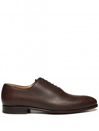 Leather oxford shoes