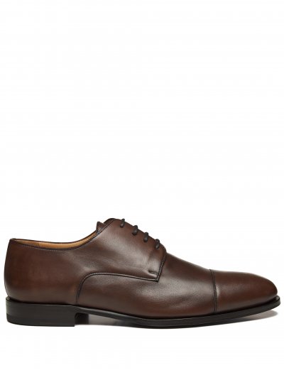 Leather derby shoes