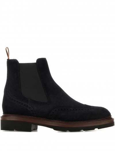 Suede chelsea boots
