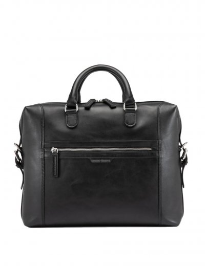 'Jules/003' leather briefcase