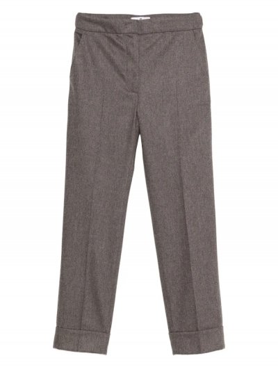 Wool/cashmere trousers