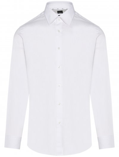 'H-Hank' easy iron πουκάμισο σε στενή γραμμή