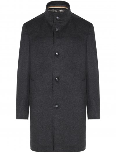 'H-Hyde-Pcoat-254' μάλλινο/κασμίρ ημίπαλτο