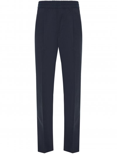 Μάλλινο παντελόνι με πιέτα