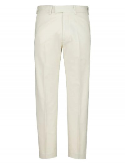 Brushed cotton drill chino