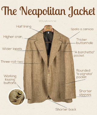 Neapolitan Jacket Characteristics