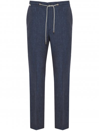 Drawsting linen pants