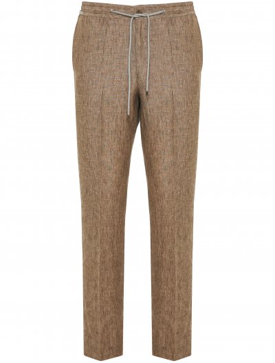 Drawsting linen pants