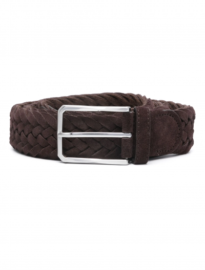 Suede belt