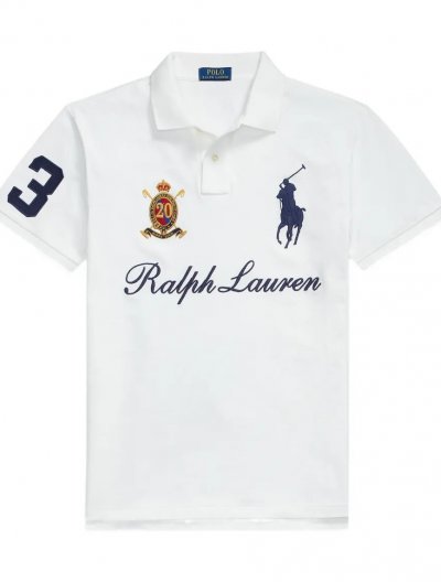 Βαμβακερή polo μπλούζα