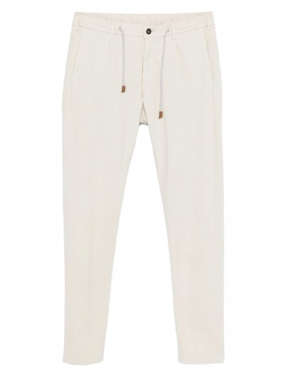 Βαμβακερό παντελόνι με κορδόνι