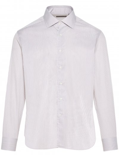 Βαμβακερό ριγέ πουκάμισο