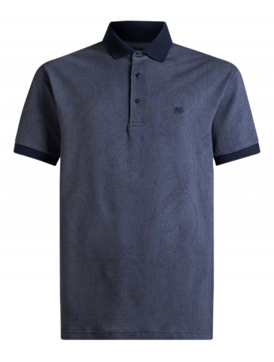 Βαμβακερή polo μπλούζα