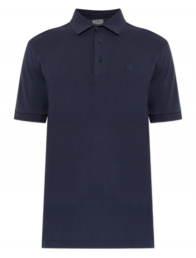 Βαμβακερή polo μπλούζα