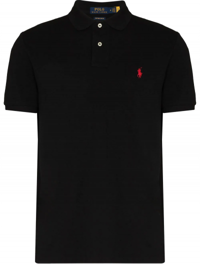 Custom slim γραμμή βαμβακερή mesh polo μπλούζα
