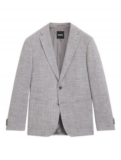'H-Hutson' cotton/linen jacket