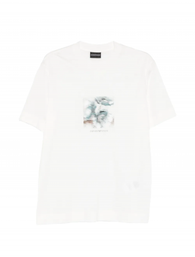 Lyocell/cotton t-shirt