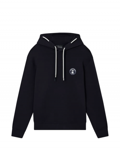 Cotton blend hoodie