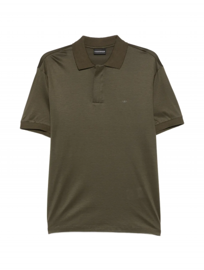 Lyocell/cotton polo shirt