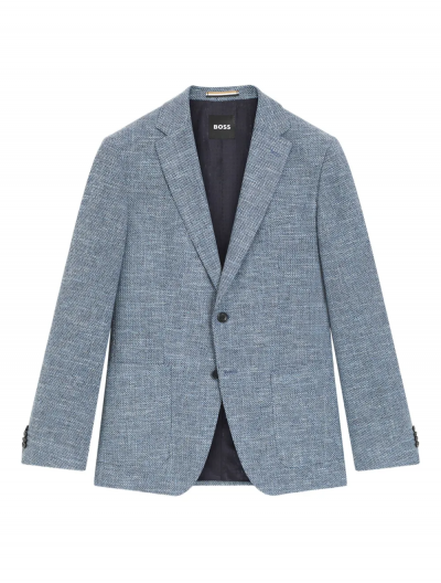 'H-Hutson' cotton/linen jacket