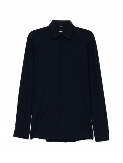 'P-Hank' slim fit performance-stretch shirt