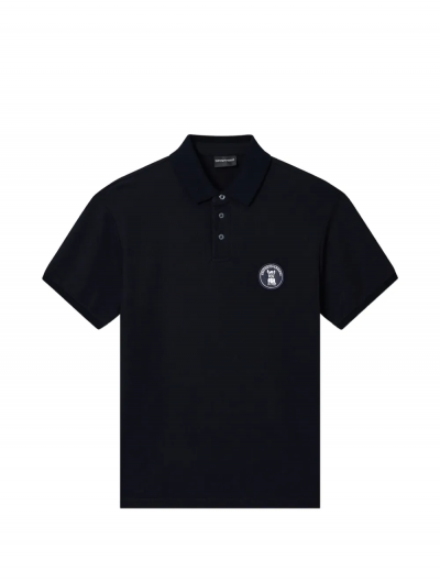 Βαμβακερή polo μπλούζα