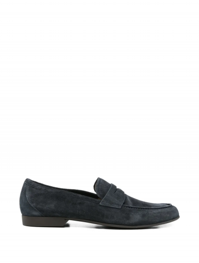 Suede loafers