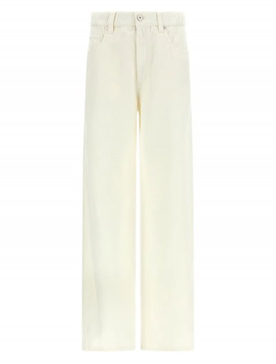 Βαμβακερό/λινό παντελόνι