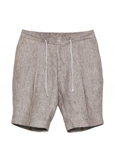 'Capri' linen shorts