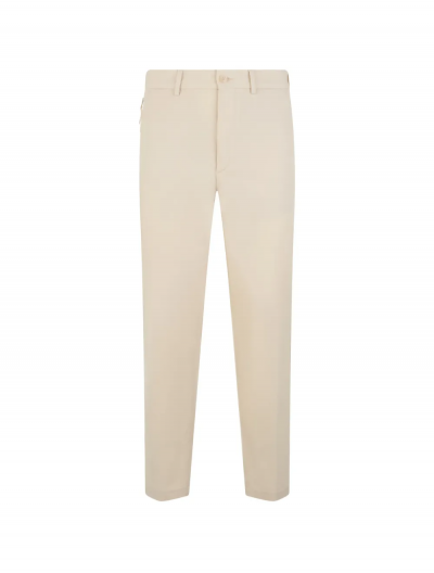 'P-Kaiton' βαμβακερό stretch παντελόνι σε στενή γραμμή