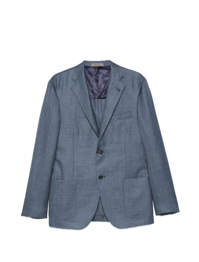 Wool/silk/linen jacket