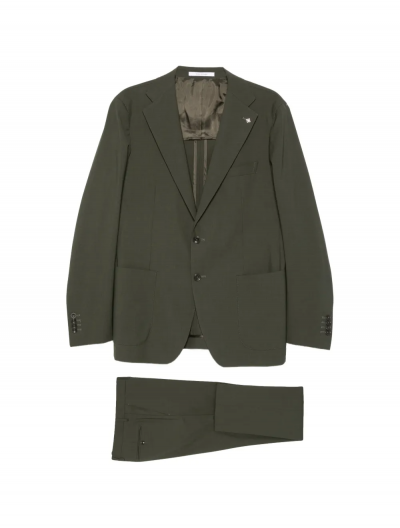 Μάλλινο stretch κοστούμι