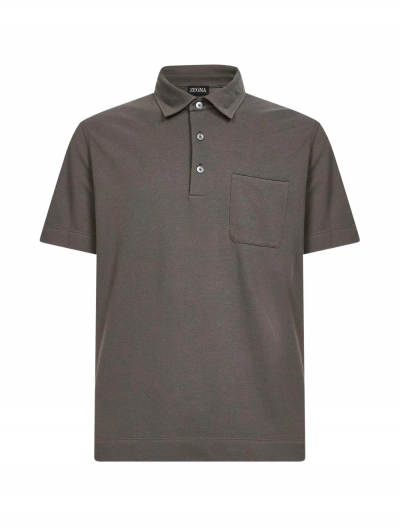 Βαμβακερή polo μπλούζα