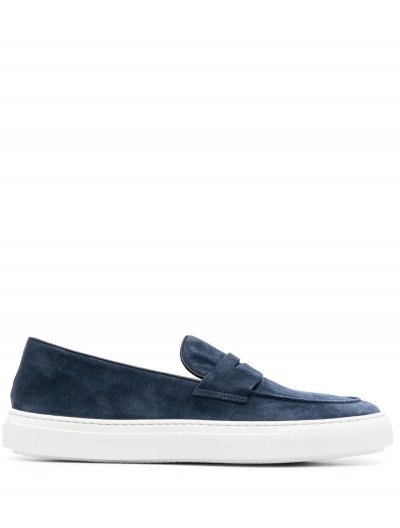 Suede loafers