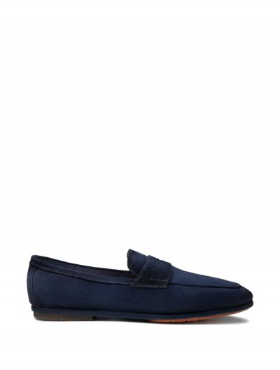Suede loafers