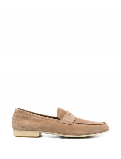 Suede loafers