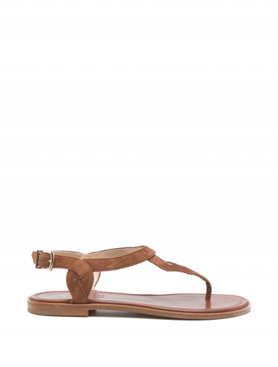 Suede sandals